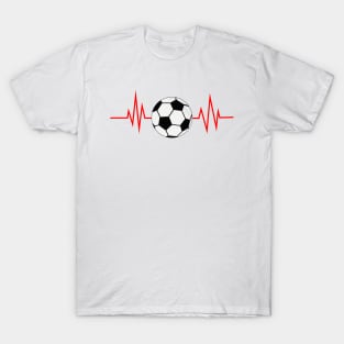 Soccer Heartbeat T-Shirt